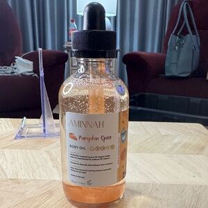 Aminnah Pumpkin Spice Body Oil - Orange
